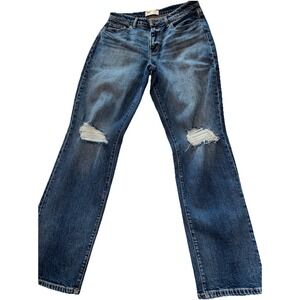BKE Taylor Low Slung Baggy Fit Jeans Womens 28x32 Blue Denim Y2K